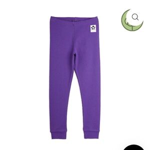 Mini Rodini Vibrant Purple Kids Leggings